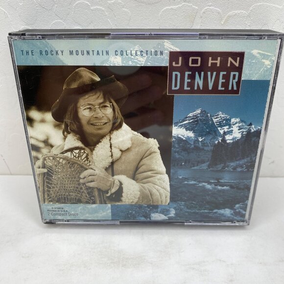 The Rocky Mountain Collection John Denver Album CD 2-Disc Set 39 Classic Songs - Picture 1 of 6